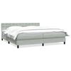 vidaXL vil&aacute;gossz&uuml;rke b&aacute;rsony rug&oacute;s &aacute;gy matraccal 200x210 cm