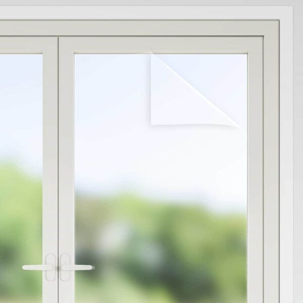 vidaXL Statikus Ablakf&oacute;lia Matt sz&uuml;rke 90 x 2000 cm PVC