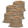 vidaXL 5 db jutazs&aacute;k 100 x 110 cm 100% juta 340 gsm