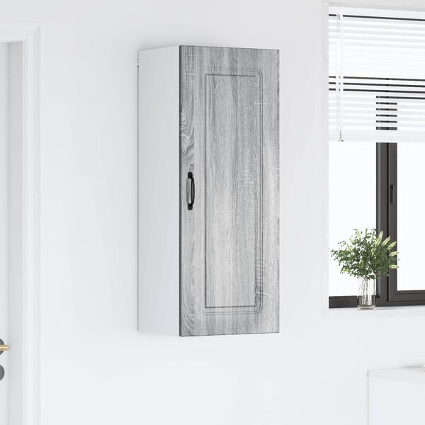 vidaXL Konyhaszekr&eacute;ny Kalmar Sz&uuml;rke Sonoma 40 x 31 x 100 cm Faanyag