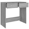vidaXL szürke sonoma színű szerelt fa íróasztal 80x40x75 cm