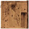 vidaXL 2 db antik fa színű falra szerelhető TV-szekrény 100x30x30 cm