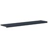 vidaXL Ablakp&aacute;rk&aacute;ny Antracit fa erezettel 140 x 35 x 4,5 cm PVC