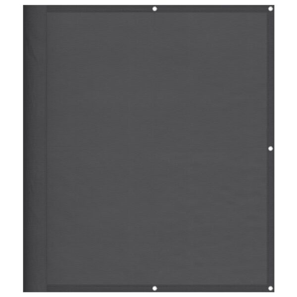 vidaXL antracitsz&uuml;rke 100% oxford poli&eacute;szter erk&eacute;lyparav&aacute;n 120x800 cm
