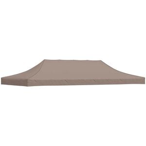 vidaXL t&oacute;psz&iacute;nű tető partis&aacute;torhoz 6 x 3 m 270 g/m&sup2;