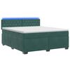 vidaXL Boxspring &aacute;gy matraccal &eacute;s LED-del S&ouml;t&eacute;tz&ouml;ld 140 x 200 cm