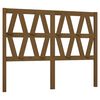 vidaXL m&eacute;zbarna t&ouml;m&ouml;r fenyőfa &aacute;gyfejt&aacute;mla 126 x 4 x 100 cm