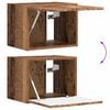 vidaXL TV falit kabinet szett Falra szerelhető 4 pcs &Ouml;reg fa Faanyag