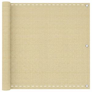 vidaXL Erk&eacute;ly Sz&uacute;nyogh&aacute;l&oacute; B&eacute;zs 75 x 700 cm HDPE &eacute;s Alum&iacute;nium