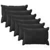 vidaXL P&aacute;rna huzat 6 pcs HOUTEN Fekete 50 x 75 cm B&aacute;rsony
