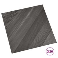 vidaXL 20 db szürke csíkos öntapadó PVC padlólap 1,86 m²
