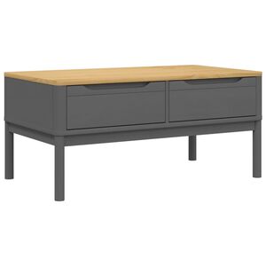 vidaXL FLORO sz&uuml;rke t&ouml;m&ouml;r fenyőfa doh&aacute;nyz&oacute;asztal 99 x 55,5 x 45 cm