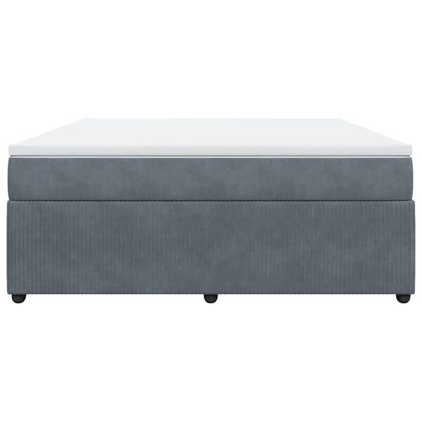 vidaXL s&ouml;t&eacute;tsz&uuml;rke b&aacute;rsony rug&oacute;s &aacute;gy matraccal 180x200 cm