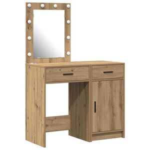 vidaXL &Ouml;lt&ouml;zk&ouml;dőasztal 2 db Barna 50 x 41 x 135 cm Szerelt Fa