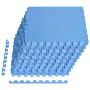 vidaXL Medence aljzat 40 db K&eacute;k 14,4 m&sup2; EVA Hab