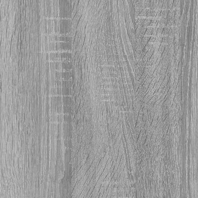 vidaXL szürke sonoma szerelt fa dohányzóasztal 68x50x38 cm