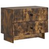 vidaXL &Eacute;jjeliszekr&eacute;ny F&uuml;st&ouml;s T&ouml;lgy 62 x 34,5 x 47,5 cm Szerelt Fa