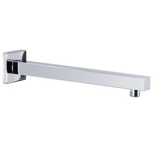 vidaXL ez&uuml;stsz&iacute;nű n&eacute;gysz&ouml;gletes rozsdamentes ac&eacute;l zuhanytart&oacute;kar 30 cm