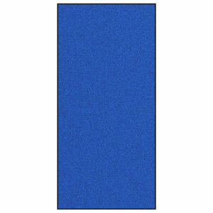 vidaXL Ajt&oacute;szőnyeg K&eacute;k &eacute;s Fekete 120 x 250 cm 100% Poliamid