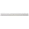 vidaXL Ablakp&aacute;rk&aacute;ny M&aacute;rv&aacute;ny text&uacute;ra 160 x 10 x 4,5 cm PVC