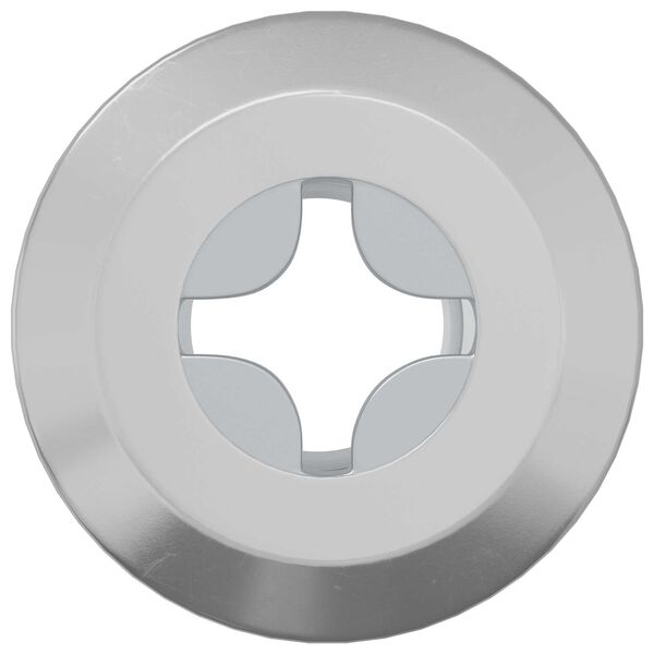 vidaXL Z&aacute;r&oacute; Anya 2 pcs Nikkel M6 x 25 mm Ac&eacute;l