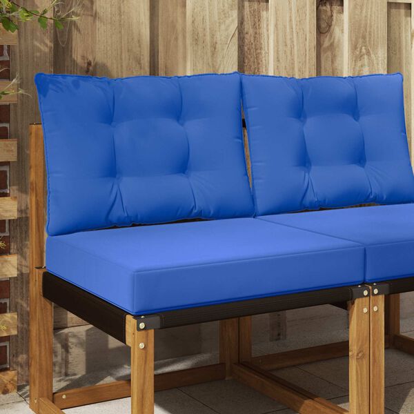 vidaXL K&uuml;lt&eacute;ri kanap&eacute; p&aacute;rna 2 pcs T&uuml;rkiz Poli&eacute;szter