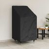 vidaXL Kerti Szék Borító Fekete 70 x 70 x 85 / 125 cm 210D szövet