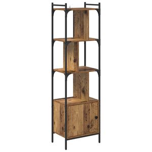 vidaXL K&ouml;nyvszekr&eacute;ny 6 szintes 44,5 x 30 x 154,5 cm Szerelt Fa &Ouml;reg fa