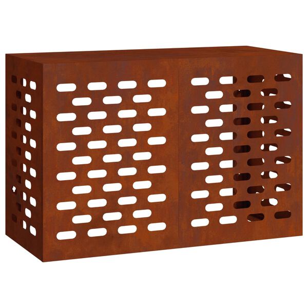 vidaXL L&eacute;gkondicion&aacute;l&oacute; Takar&oacute; Rozsd&aacute;s 90 x 40 x 60 cm