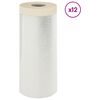 vidaXL Ragaszt&oacute;s Porsz&iacute;v&oacute;lepedő 12 pcs &Aacute;tl&aacute;tsz&oacute; 110 x 3300 cm HDPE