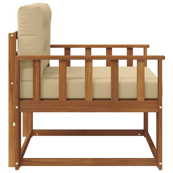 vidaXL K&uuml;lt&eacute;ri k&ouml;z&eacute;pső kanap&eacute; T&ouml;m&ouml;r Ak&aacute;cfa Term&eacute;szetes