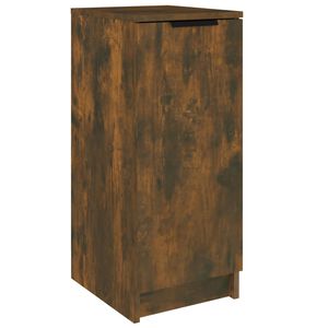 vidaXL f&uuml;st&ouml;s t&ouml;lgysz&iacute;nű szerelt fa cipősszekr&eacute;ny 30 x 35 x 70 cm