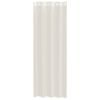 vidaXL 2 db krémszínű fátyolfüggönyök rojtokkal 140x300 cm