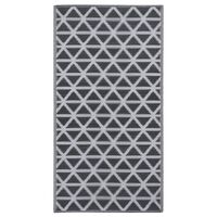 vidaXL fekete PP kültéri szőnyeg 80 x 150 cm