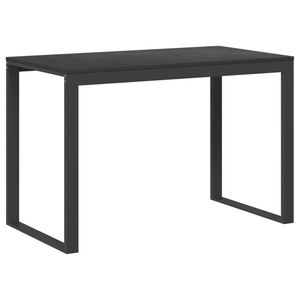 vidaXL fekete forg&aacute;cslap sz&aacute;m&iacute;t&oacute;g&eacute;pasztal 110 x 60 x 73 cm