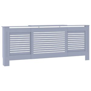 vidaXL sz&uuml;rke MDF radi&aacute;torburkolat 205 cm