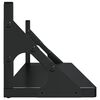 vidaXL 2 db fekete sz&iacute;nű szerelt fa fali polc 80 x 15 x 15,5 cm
