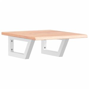 vidaXL ac&eacute;l &eacute;s t&ouml;m&ouml;r t&ouml;lgyfa falra szerelhető mosd&oacute;polc