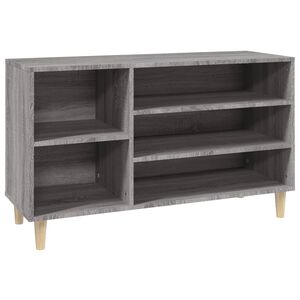vidaXL sz&uuml;rke sonoma sz&iacute;nű szerelt fa cipősszekr&eacute;ny 102x36x60 cm