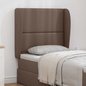 vidaXL Fejt&aacute;mla F&uuml;l S&aacute;rg&aacute;sbarna 80 x 23 x 6 cm PVC