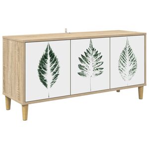 vidaXL TV szekr&eacute;ny HANAU 102 x 33 x 50 cm Sonoma Szerelt Fa