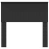 vidaXL Fejt&aacute;mla Fekete t&ouml;lgy 90 cm Faanyag