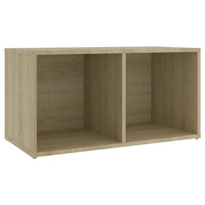vidaXL sonoma t&ouml;lgy sz&iacute;nű szerelt fa TV-szekr&eacute;ny 72 x 35 x 36,5 cm