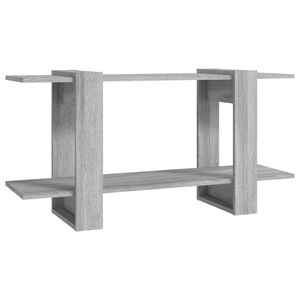 vidaXL sz&uuml;rke sonoma-t&ouml;lgysz&iacute;nű szerelt fa k&ouml;nyvszekr&eacute;ny 100x 30x51 cm