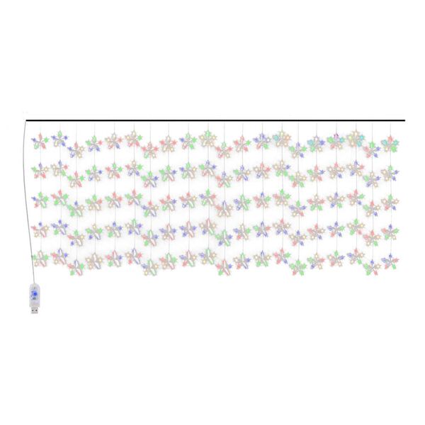 vidaXL 8 funkci&oacute;s csillagd&iacute;szes f&eacute;nyf&uuml;gg&ouml;ny 500 sz&iacute;nes LED-del