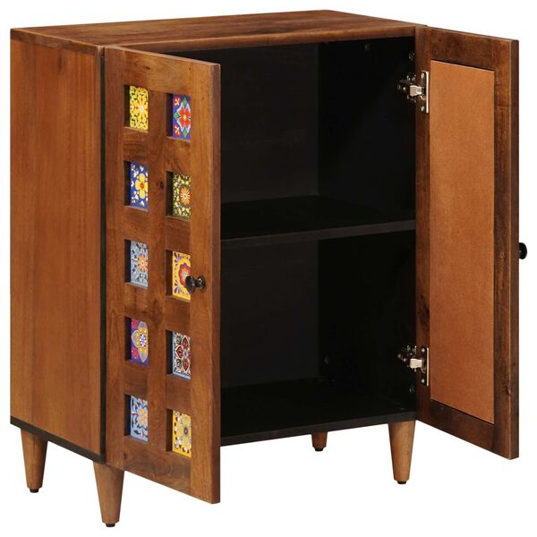 vidaXL Sz&eacute;f Di&oacute; 60 x 33 x 75 cm T&ouml;m&ouml;r Mang&oacute;f&aacute;t