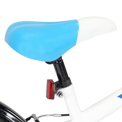 vidaXL kék és fehér gyerekkerékpár 24"