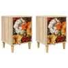 vidaXL &Eacute;jjeliszekr&eacute;ny GENNEP 2 db Sonoma T&ouml;lgy 36 x 33 x 50 cm