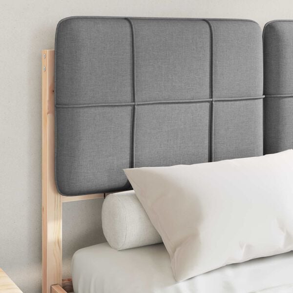 vidaXL &Aacute;gykeret K&aacute;rpitozott Fejt&aacute;ml&aacute;val Vil&aacute;gossz&uuml;rke 120 x 200 cm