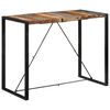 vidaXL t&ouml;m&ouml;r &uacute;jrahasznos&iacute;tott fa b&aacute;rasztal 140 x 70 x 110 cm